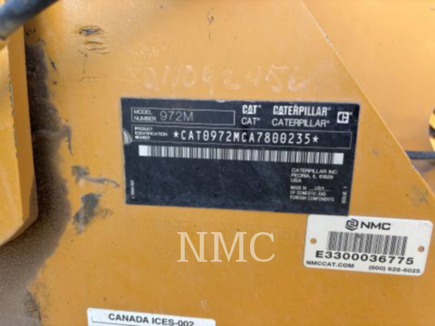 Cat 972M, Wheel Loader, 12636 hours, S/N: A7800235, 2019 - Image 5