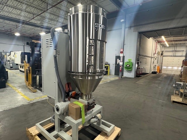 Dri-Air #HPD-9, 125 lb./hr. material dryer with 200 lb. capacity hopper, 100 CFM, -100°F dewpoint, 2026 - Image 3
