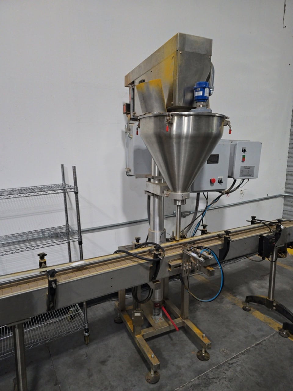 Jda Packaging Equipment #400, Complete Powder Filling Line, Stainless Steel, 2021 - Image 1
