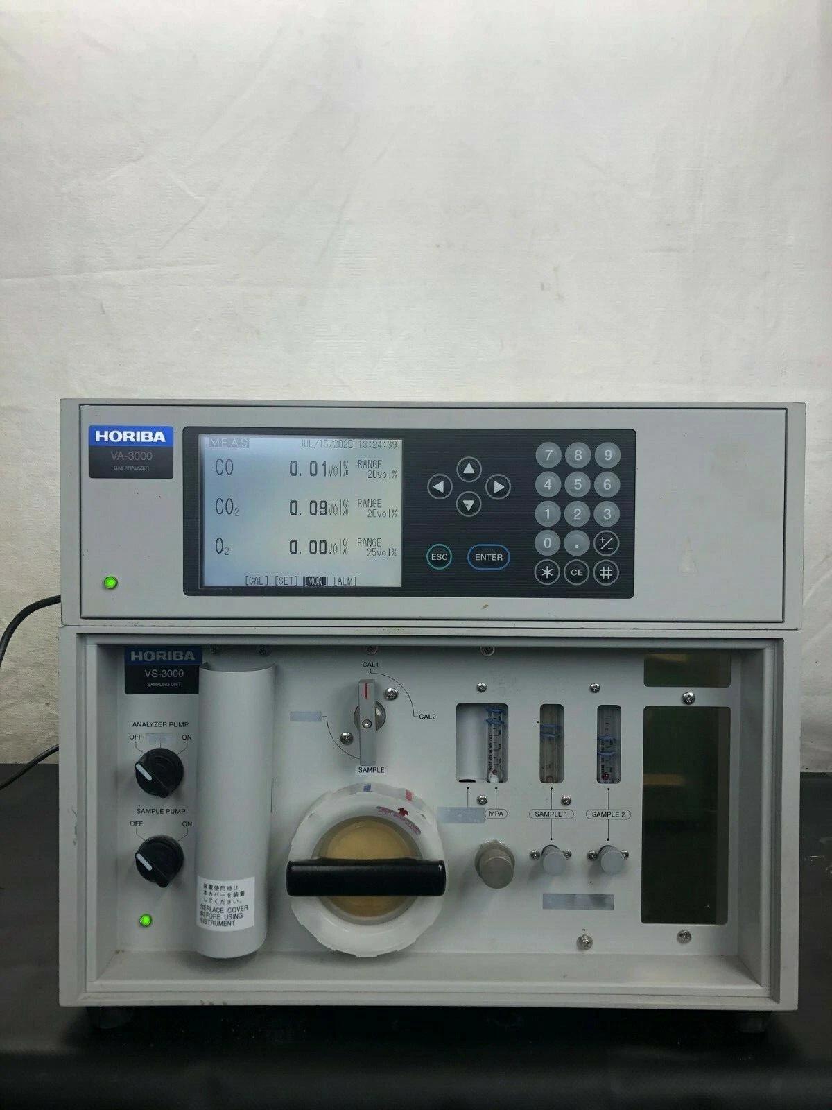 Horiba #VS-3002, Sampling Unit w/ VA-3113 Gas Analyzer, 120/240 V. - Image 1
