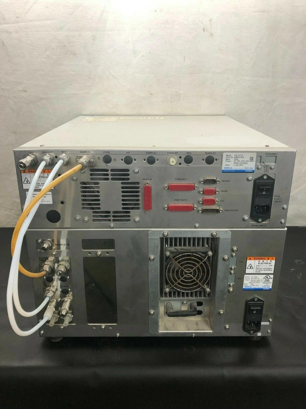 Horiba #VS-3002, Sampling Unit w/ VA-3113 Gas Analyzer, 120/240 V. - Image 6