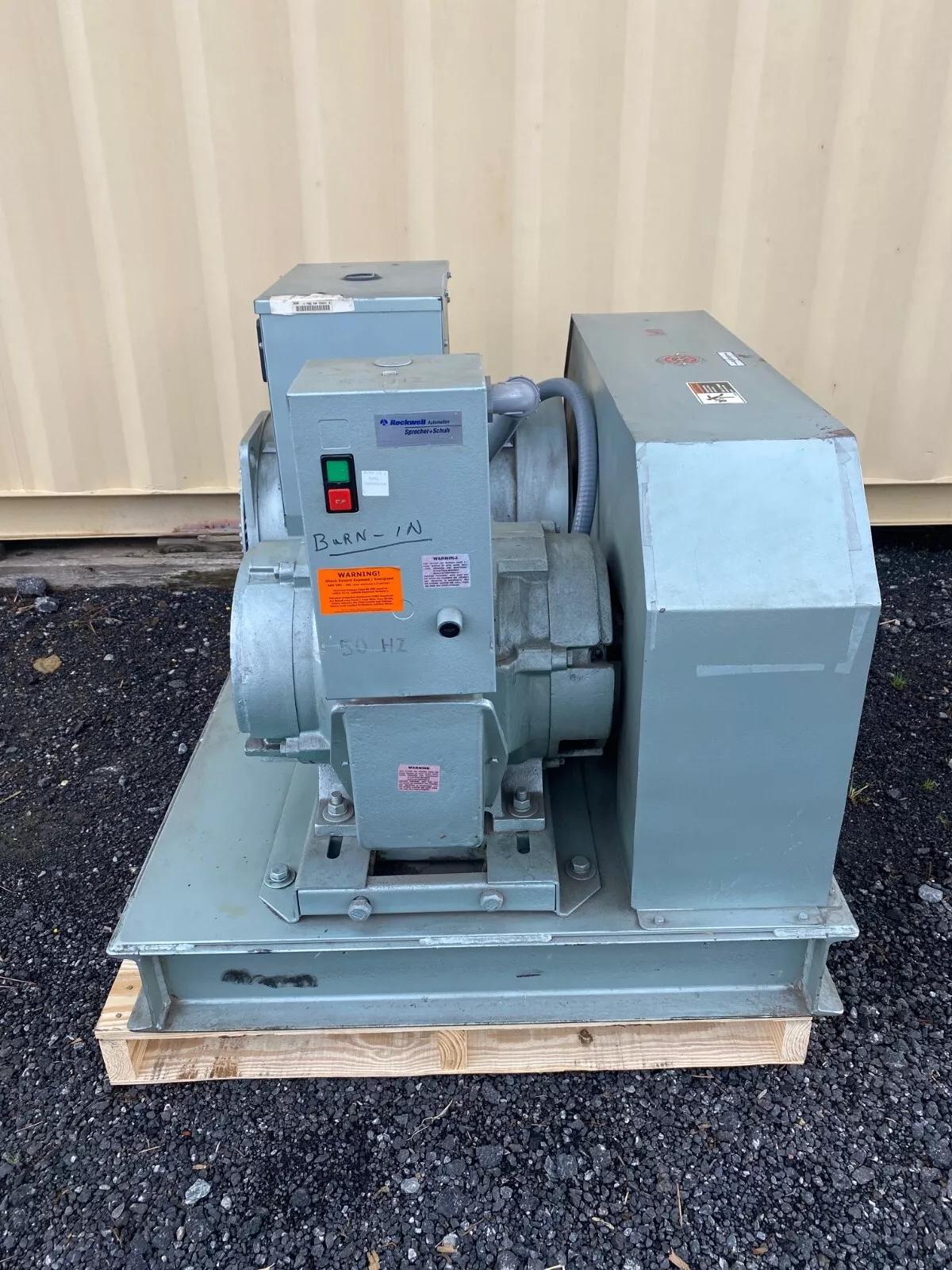 Georator #65W3S25-AZ10MMGK, Power Frequency Converter, 36 amps, 1500 RPM, 230/400 Volts - Image 1