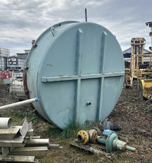 Boiler, Door Assembly, 24" dia, w/ Refractory - Image 1