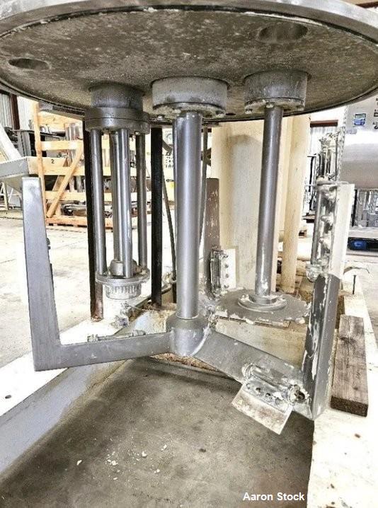 100 Gallon, Ross #PVM-100, Triple Motion Vacuum Mixer, Stainless Steel, High Shear, Jacketed, 25 HP - Image 4