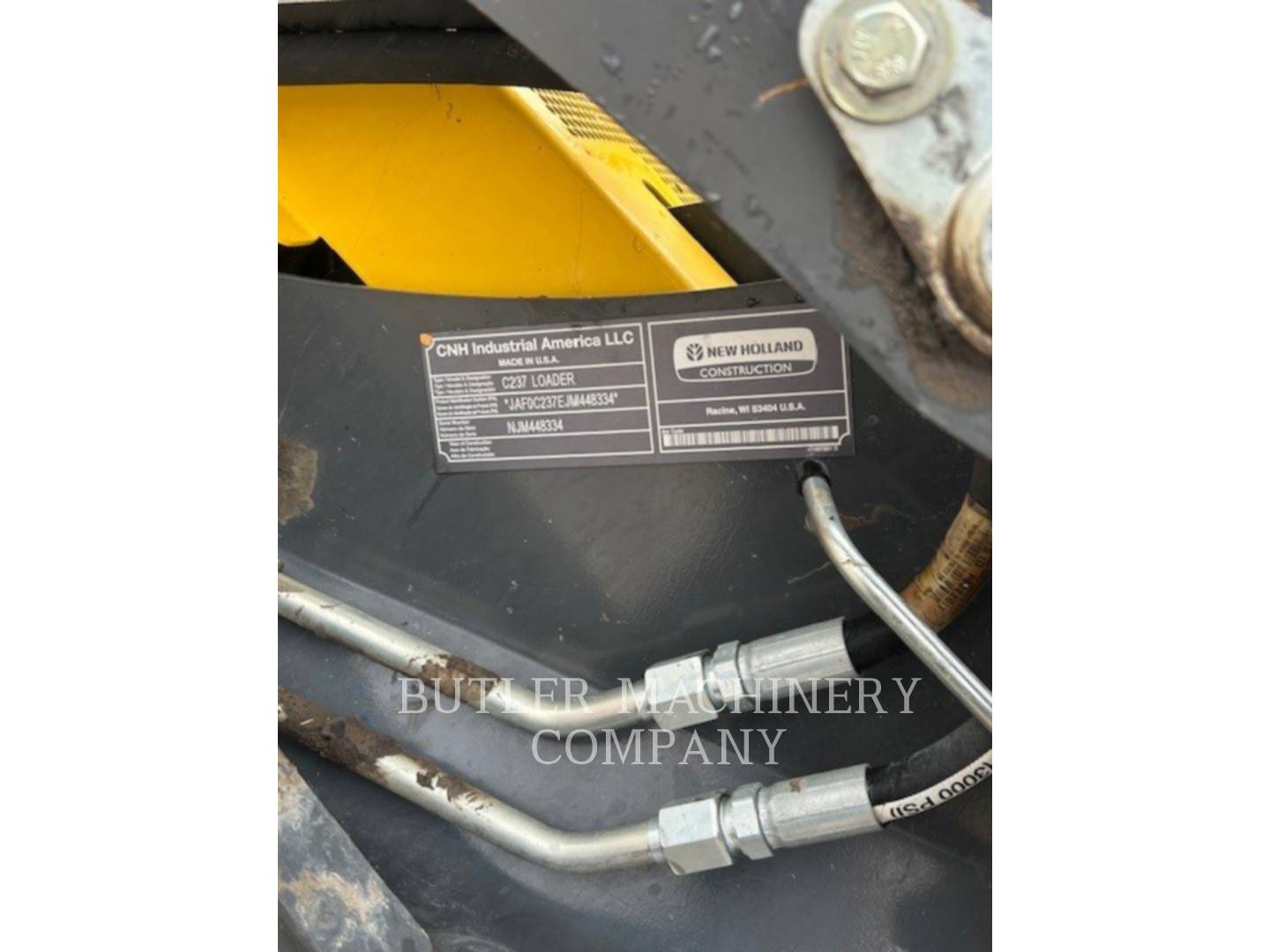 Ford / New Holland Ltd C237, Track Loader, 1269 hours, S/N: NJM448334, 2018 - Image 6