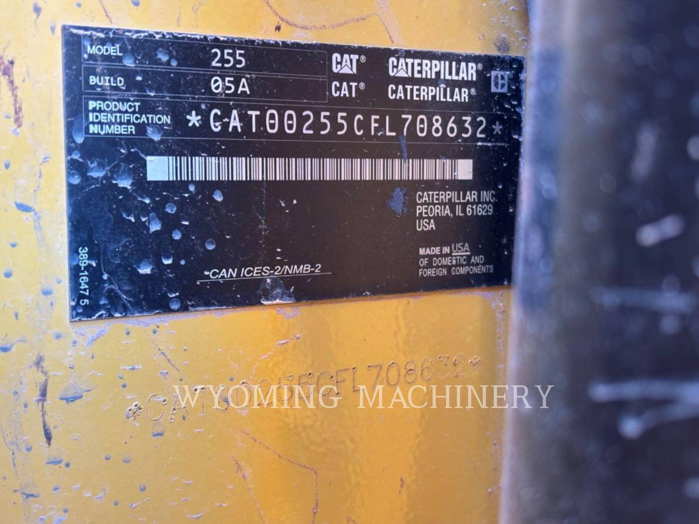 Cat 255, Skid Steer Loader, 1509 hours, S/N: FL708632, 2025 - Image 6