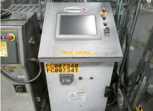 300 Ton, LMG (Lawton Machinery Group) compression molding press, 10 stroke, 30" x 30" electrically heated - Image 5