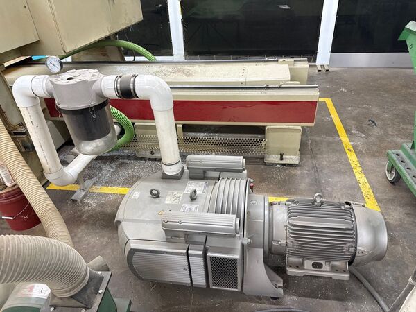 Komo #VR-510-Mach-II, CNC router, GE Fanuc Control, 135" X, 84" Y, 11" Z, 60" x 120" table, 18000 RPM, 2001 - Image 3