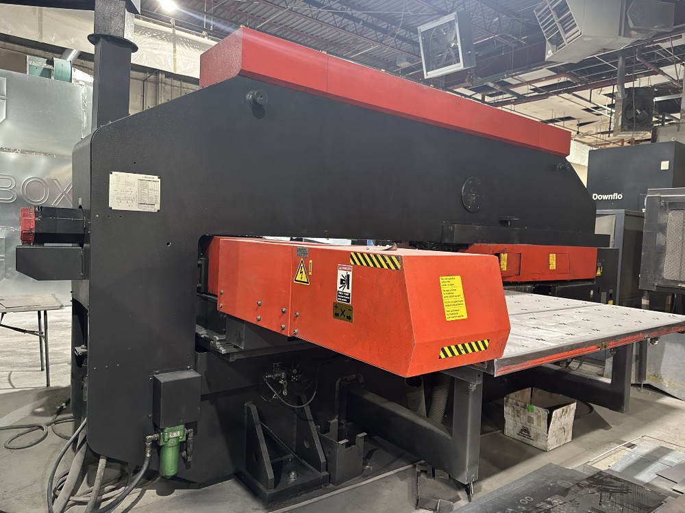 33 Ton, Amada #Vipros-367-Queen, CNC Turret Punch, 60" x144" sheet, 58 Turret Station, 4 automatic index, 2001 - Image 7