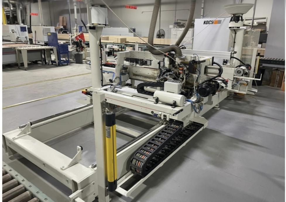 Koch #Sprint-200, Feed-Through Boring & Dowel Inserter, 98.4" x 27.5" x 1.18" capacity, 1.1" max. drilling - Image 3