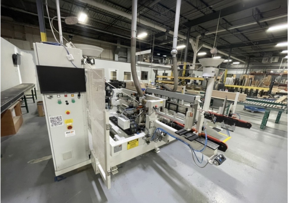 Koch #Sprint-200, Feed-Through Boring & Dowel Inserter, 98.4" x 27.5" x 1.18" capacity, 1.1" max. drilling - Image 5