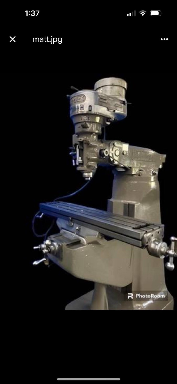 Bridgeport #Series-I, Vertical Knee-Type Turret Milling Machine, R8 spindle, 1 HP - Image 1