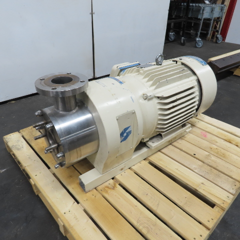 Silverson #600LS, High Shear In-Line Mixer, 3520 RPM, 575 V., 3" Inlet/Outlet, 30HP - Image 1