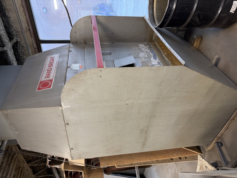 Midwest #ASM-140-20/4.0-MMIJ, Single-Head Duburring Machine, 36" width, 20 HP, 0-40 FPM, 0-6" bed opening - Image 6