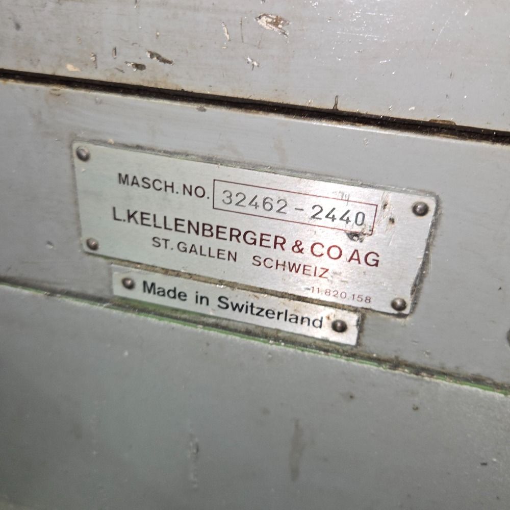 13.8" x 24" Kellenberger #600U175, Universal Id/od Cylindrical Grinder, 35.5" travel, 18 FPM, automatic - Image 7