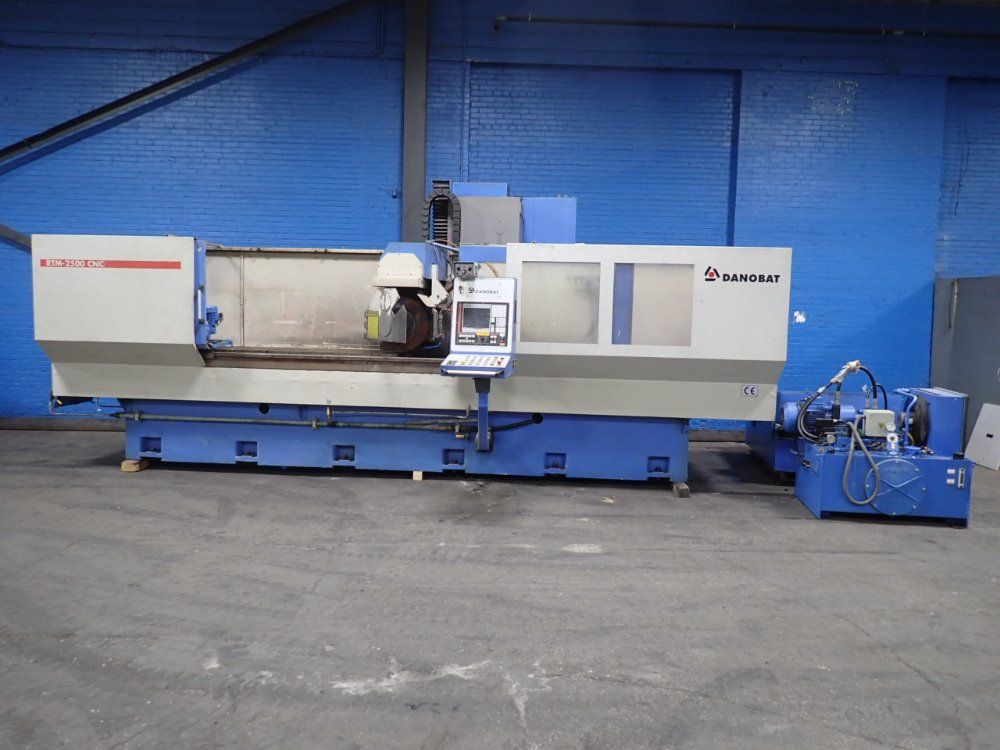 24" x 48-1/2" Danobat #RTM2500, CNC Surface Grinder, 20" wheel - Image 2