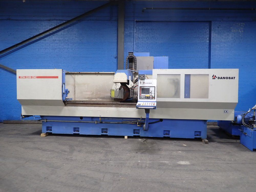 24" x 48-1/2" Danobat #RTM2500, CNC Surface Grinder, 20" wheel - Image 3