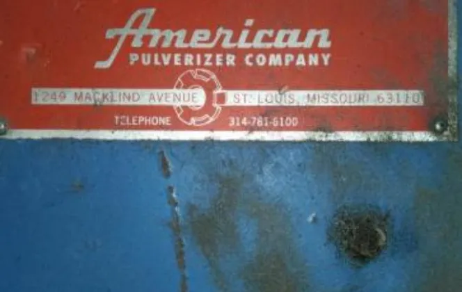 American Pulverizer Co #TRS, Slow Speed Hi Torque Shredder - Image 7