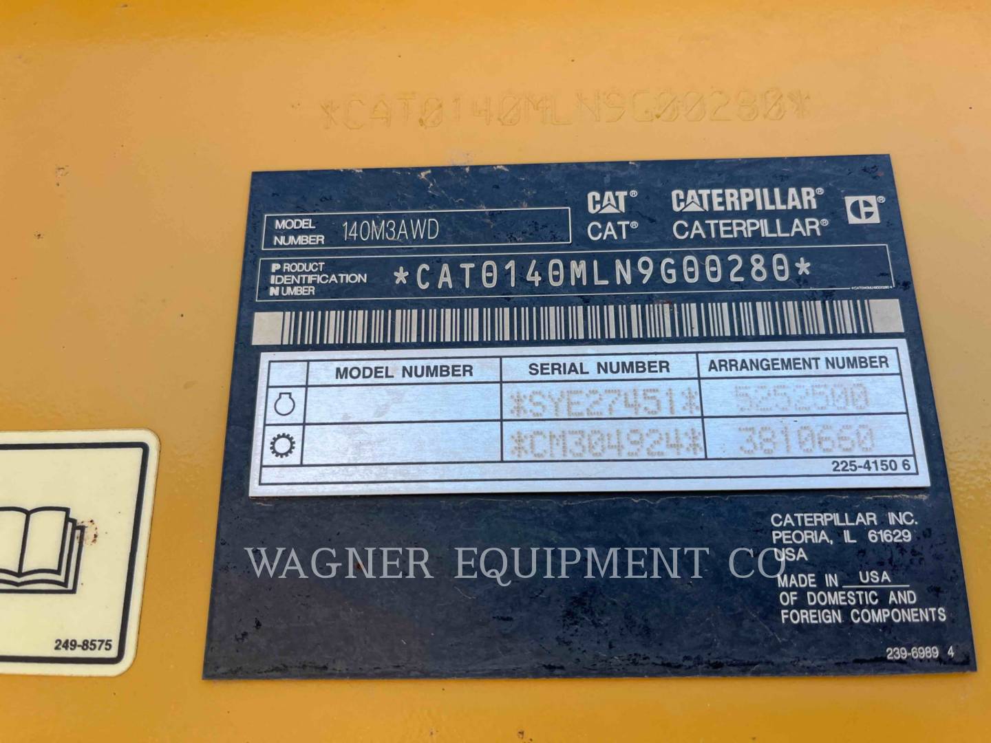 Caterpillar 140M3AWD, Motor Grader, 6243 hours, S/N: N9G00280, 2018 - Image 6