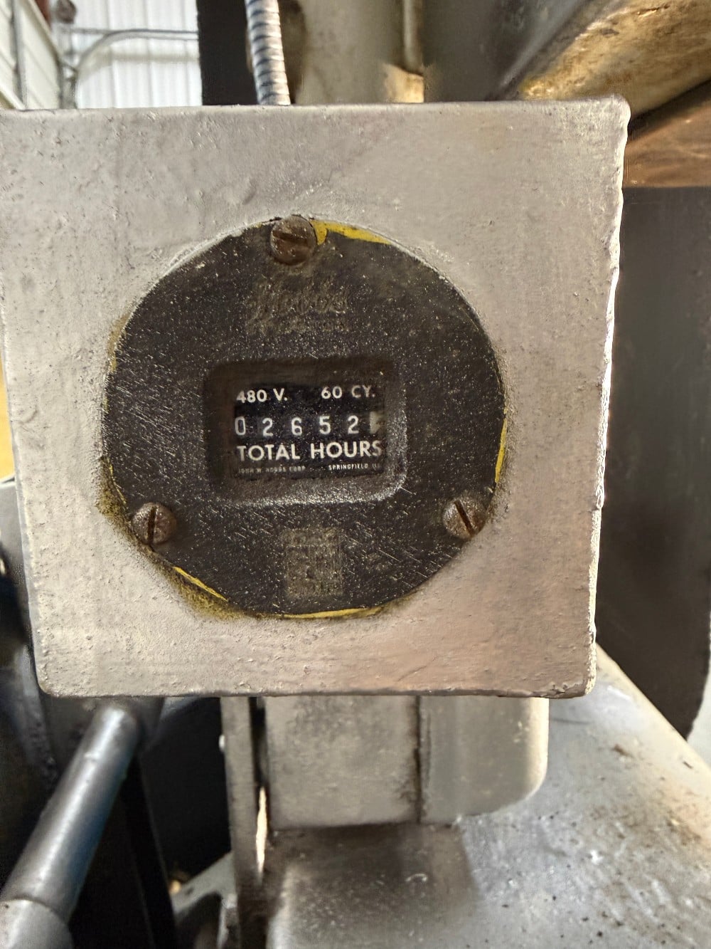 6" Hammond Machinery Builders #VH-600-D, Abrasive Belt Grinder, 5 HP, S/N 120 - Image 5
