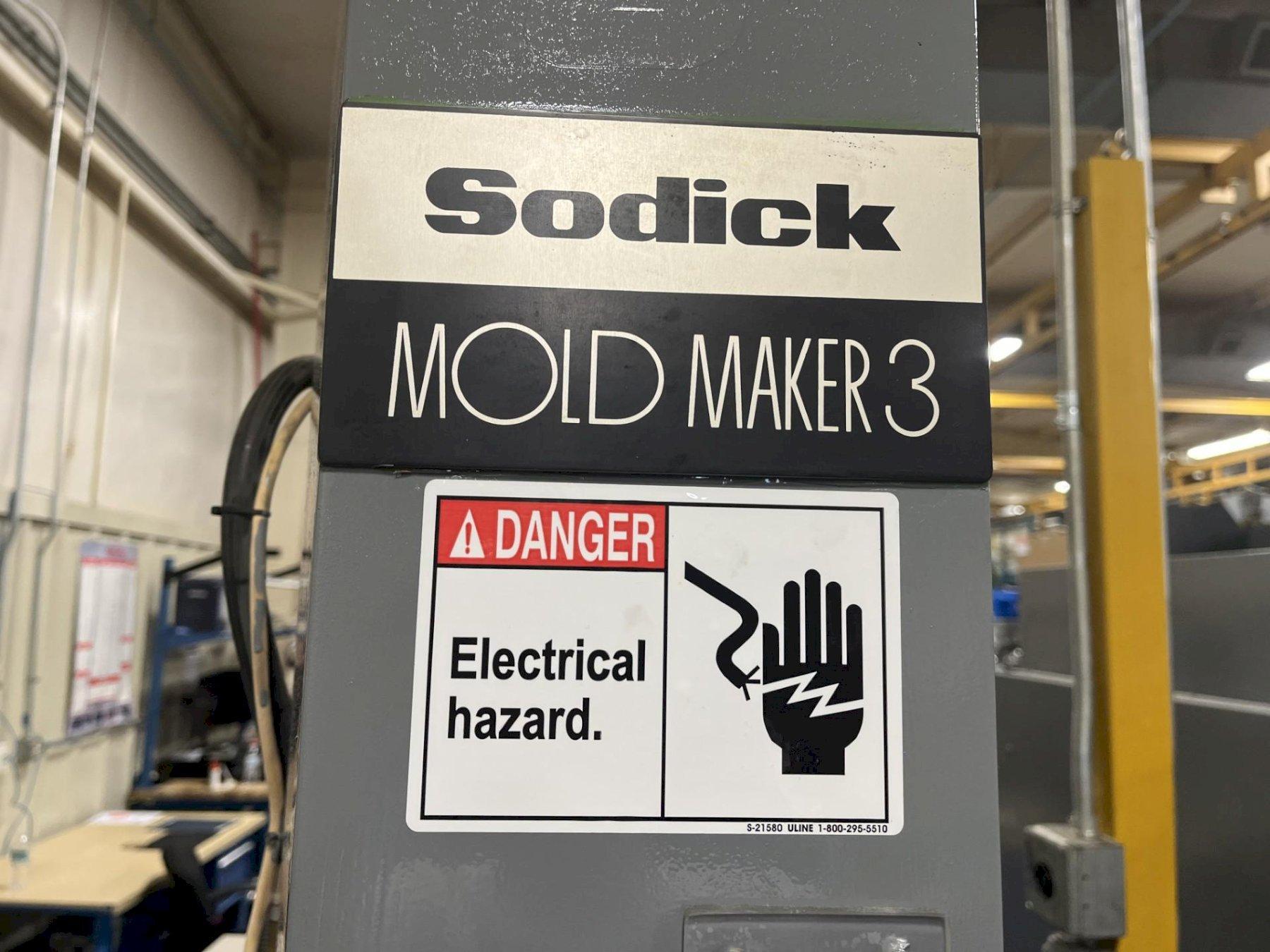 Sodick #MoldMaker-3, die sinker Electrical Discharge Machine, Neuro Fuzzy II 40 CNC controls, 23.6" x 11.8" - Image 6