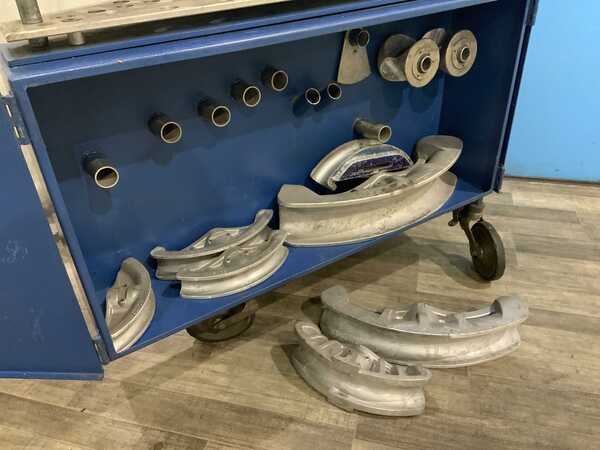 1" -4" Enerpac #ZA4404MX, air over hydraulic tube bender with dies, 10" stroke, 2 speed - Image 8
