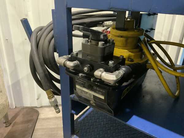 1" -4" Enerpac #ZA4404MX, air over hydraulic tube bender with dies, 10" stroke, 2 speed - Image 10