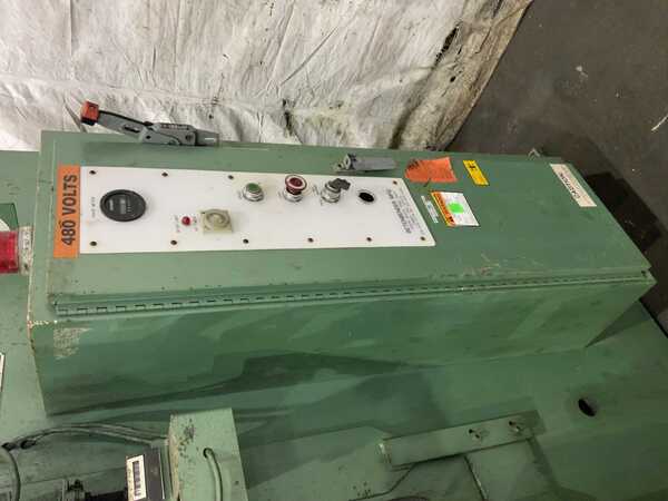 95 Ton, Betenbender #8-95, hydraulic press brake, 8' overall, 78" between housing, 8" stroke, 30 SPM, 20 HP - Image 4