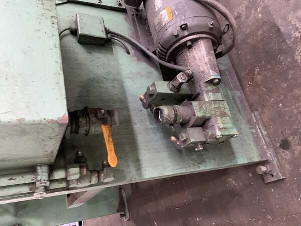 95 Ton, Betenbender #8-95, hydraulic press brake, 8' overall, 78" between housing, 8" stroke, 30 SPM, 20 HP - Image 5