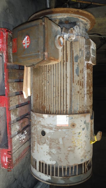 250 HP 1800 RPM U.S. Motors, Frame 449VP, TEFC BB, 2300 Volts - Image 1