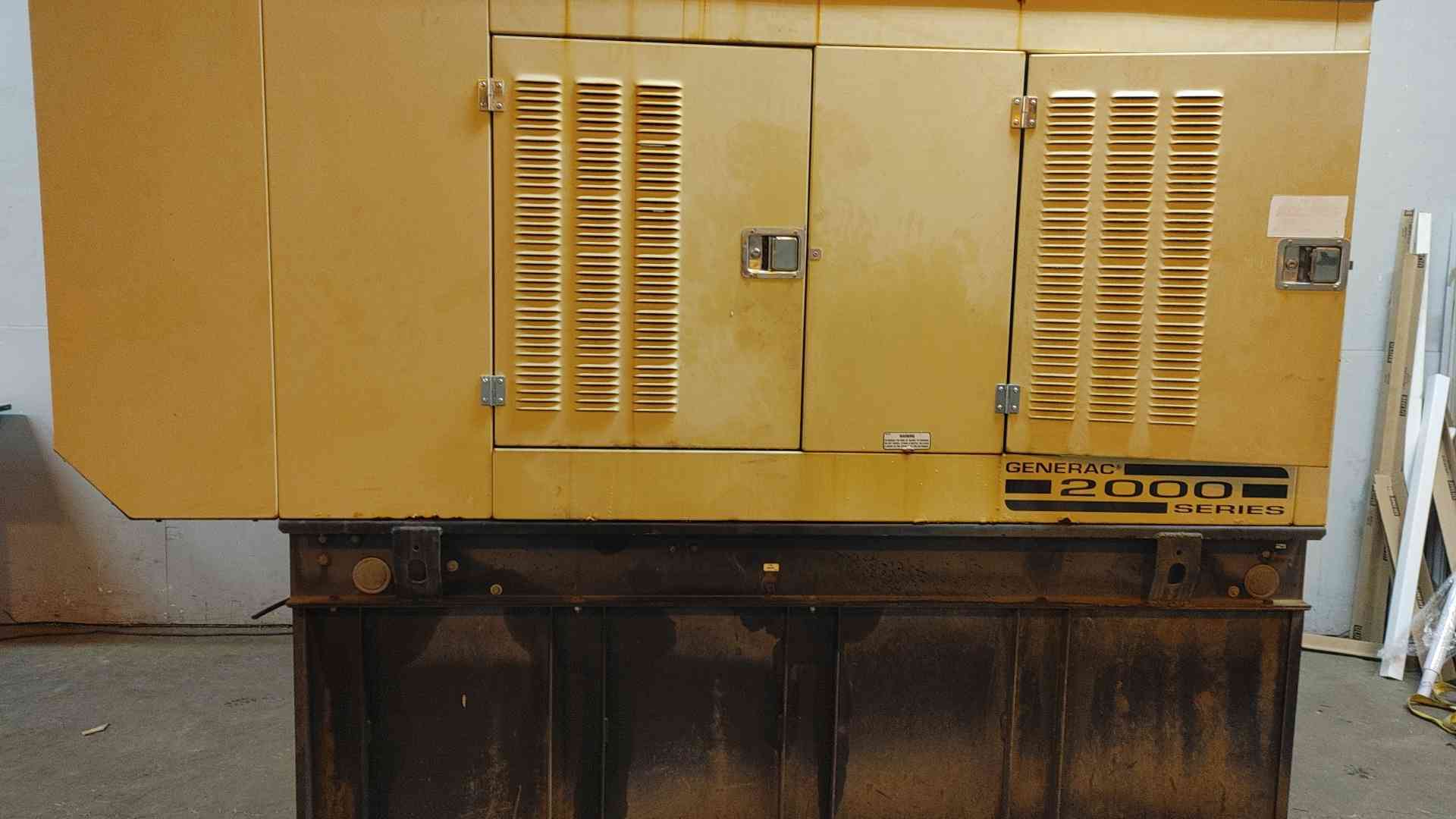 60 KW Generac, Diesel Generator, Mitsubishi, 1Ph, 468 Hrs, AS IS - Image 1