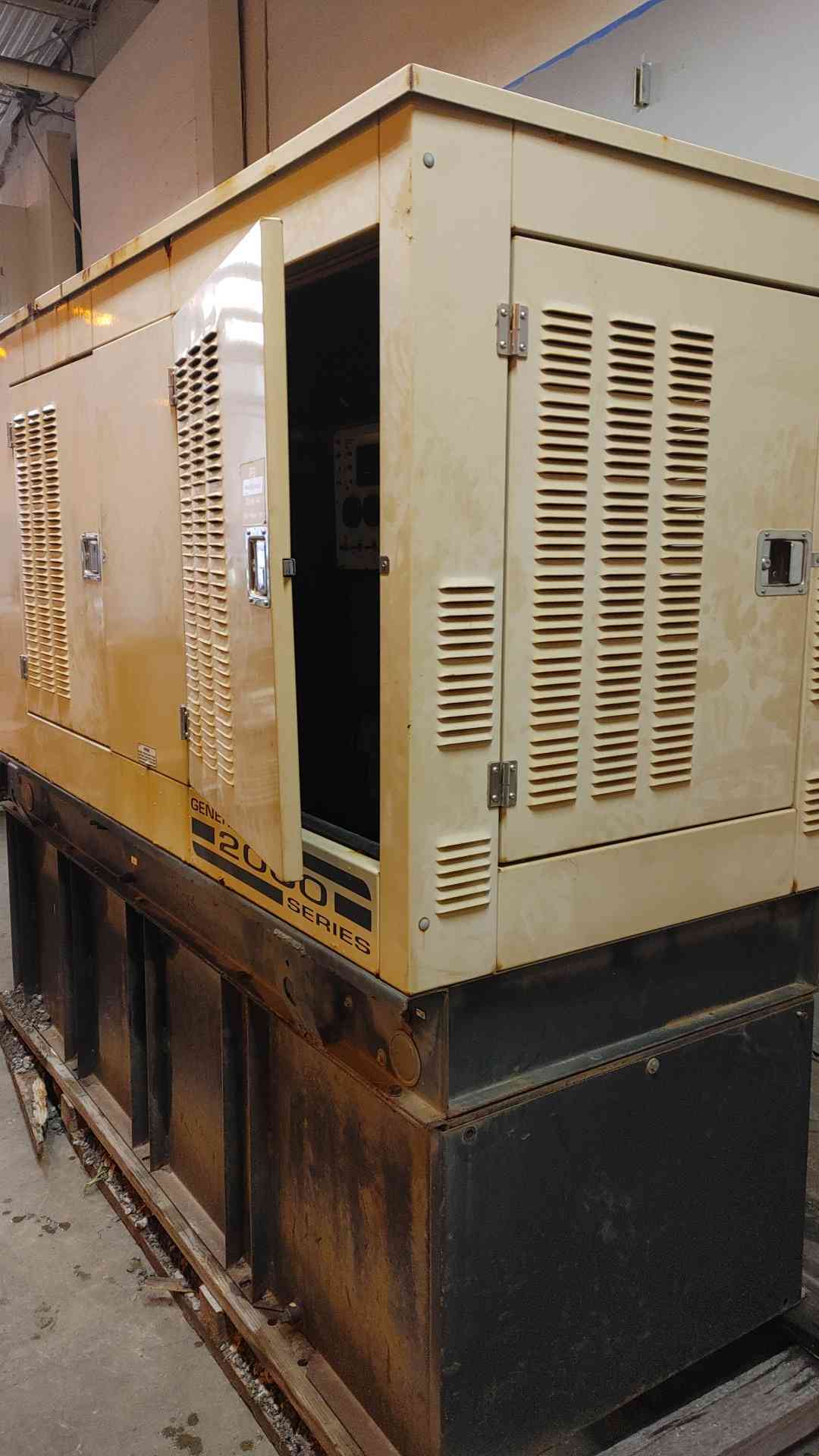 60 KW Generac, Diesel Generator, Mitsubishi, 1Ph, 468 Hrs, AS IS - Image 2