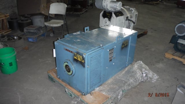 400 HP 1800 RPM Abb, Frame LAB280LD, DPFVBB, 510 VA, 220/110 VF - Image 2