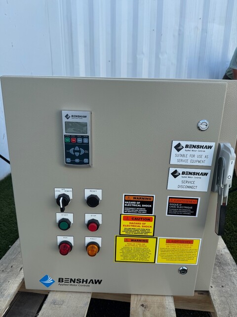 50 HP Benshaw #RX4E-050-480-12KP-HB, Combination Soft Starter, 480 VAC - Image 7