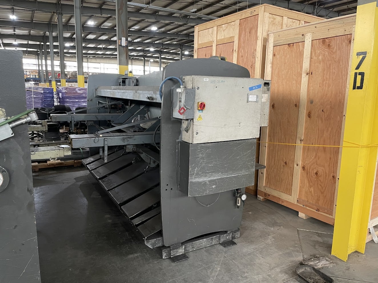1/4" x 10' Haco #HSLX3006, Shear, 39.3" Back Gauge, 220/440 V., 3ph, 2001 - Image 8