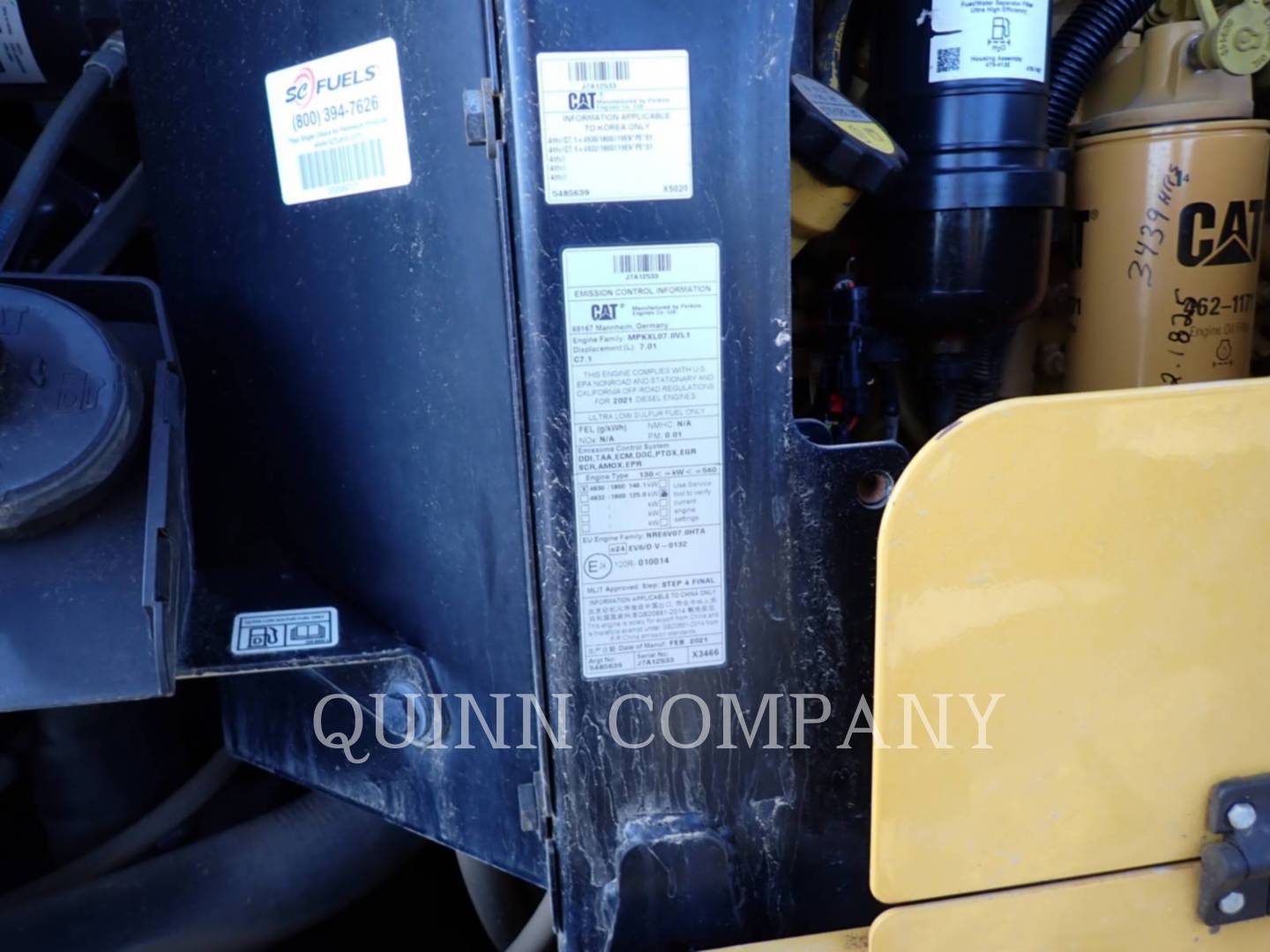 Cat 930M, Wheel Loader, 3440 hours, S/N: F5K01478, 2021 - Image 8