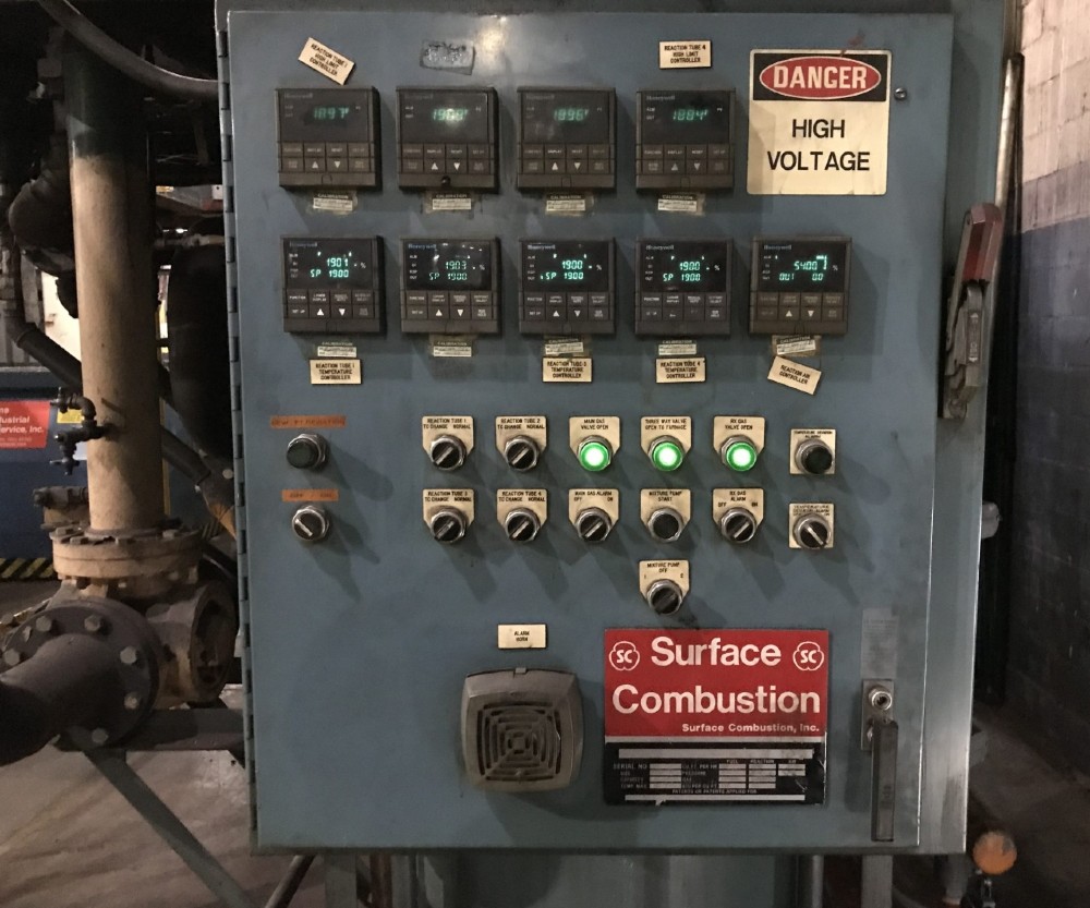 10000 cu.ft./hr., Surface Combustion RX Endothermic Gas Generator Gas Heated, Air cooled Multi Pod Design - Image 2