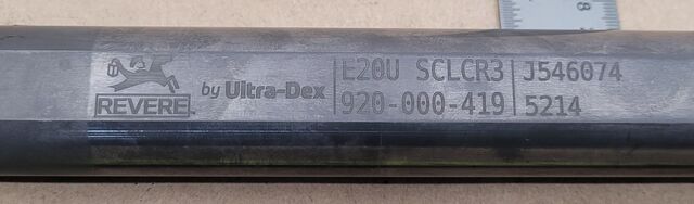 Ultra-Dex Revere #E20U SCLCR3, boring bar, 1.25" - Image 3