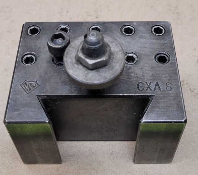 Aloris #CXA-6 Lathe Tool Post Holder - Image 6