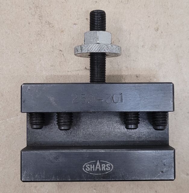 Shars #250-301, Quick Change Tool Post Holder - Image 1