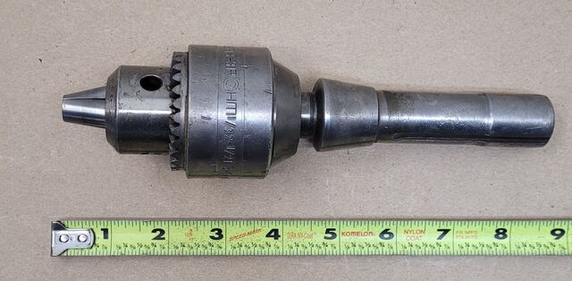 Rohm, BB13-3, 1/32" to 1/2" DRILL CHUCK w/ R8 Holder - Image 5