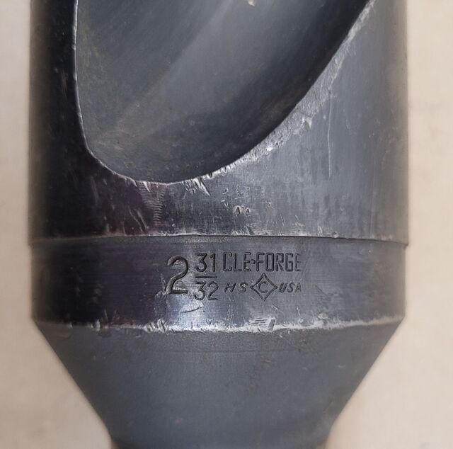 Cle-Forge USA 2-31/32 HS - 5MT SHANK TWIST DRILL - Image 9
