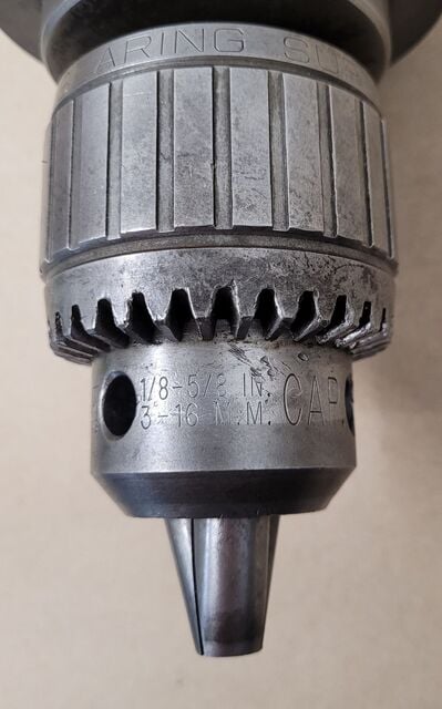 Jacobs 16N 3JT Ball Bearing Super Chuck w/ CAT 50 Holder - Image 4