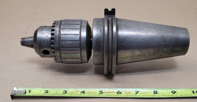 Jacobs 16N 3JT Ball Bearing Super Chuck w/ CAT 50 Holder - Image 5