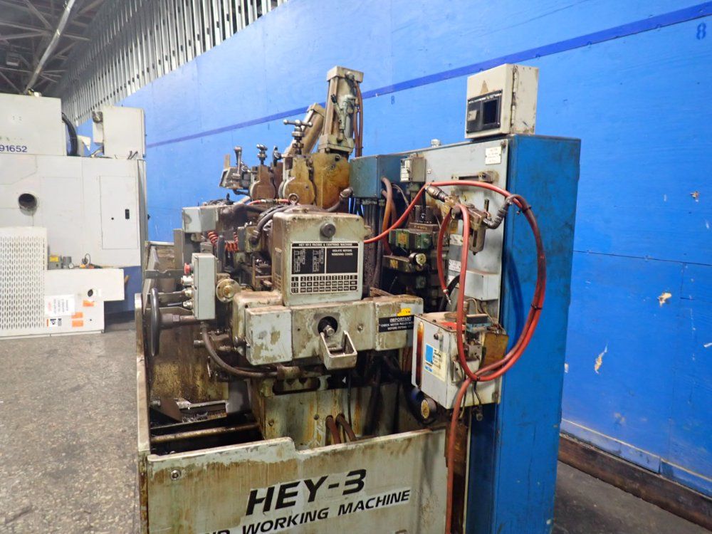 Hey #U9013, Automatic Facing & Centering Machine, No.3, 11 kVA, 460 V, 2006 - Image 5