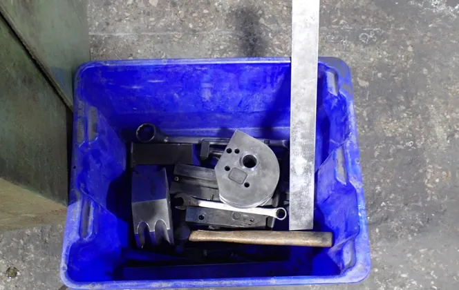 Langbow #TM32-2M, Twin Head Compression Bender, w/Foot Pedal - Image 7