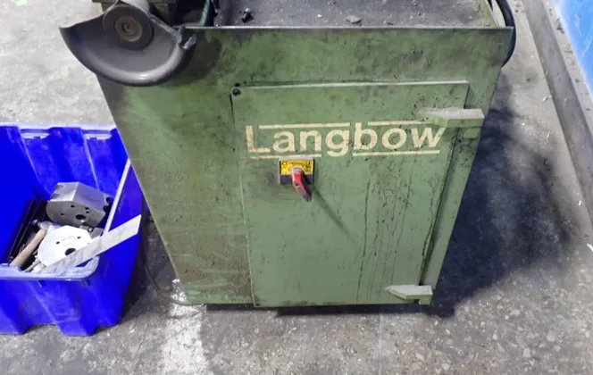 Langbow #TM32-2M, Twin Head Compression Bender, w/Foot Pedal - Image 8