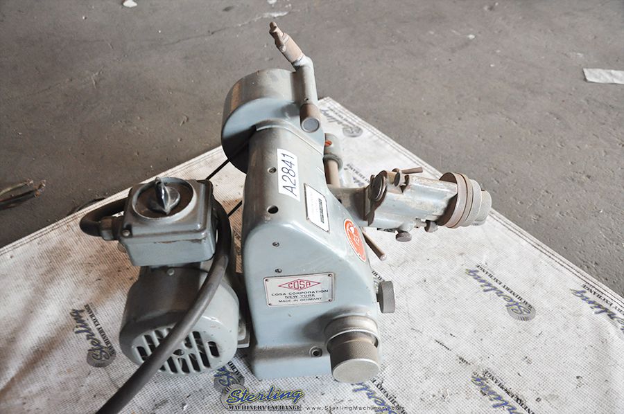 Deckel #SO, tool & cutter grinder, 1/32" - 11/16" collet capacity, 1.6" travel, 3400 RPM - Image 4