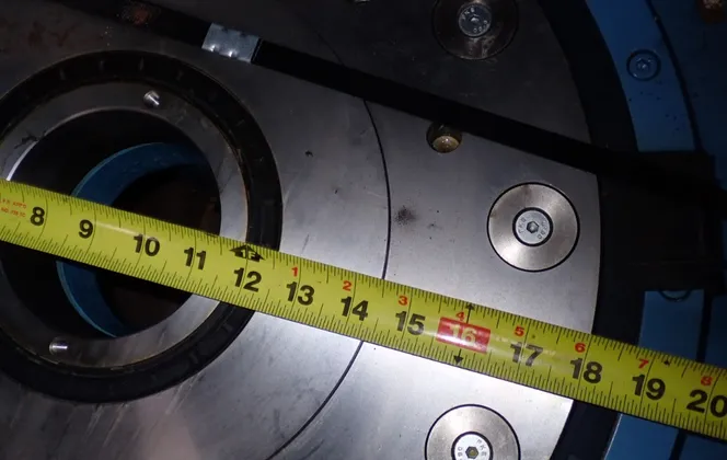 18" Motion Index Drives #RT-400-12-360-RH-CV-100-6, Indexer, 5 HP, 1750/98 RPM, 266/460 V, 2015 - Image 3