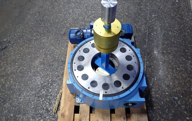 22" Motion Index Drives #TMF2000-14-350-RH-CV100-6, Indexing Table, 1.1 HP, 1725/35 RPM, 460 V, 2017 - Image 8
